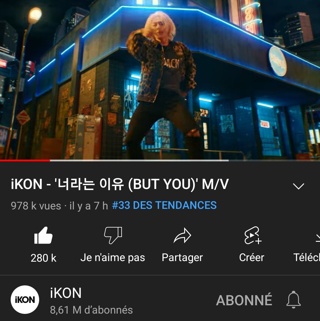 Yunhyeong_Fr's tweet photo. [MV] 220503 iKONICs, qui stream encore ???

Les vues n'augmentent pas aussi vite qu'on l'espérait 😟 Postez en réponse un screen prouvant que vous streamer pour s'encourager 💕🥰

iKON IS BACK | BUT YOU MV
#BUTYOU_iKON #아이콘_너라는이유
#FLASHBACK_RELEASE_DAY
@YG_iKONIC #iKON https://t.co/aHhiMDzhvw
