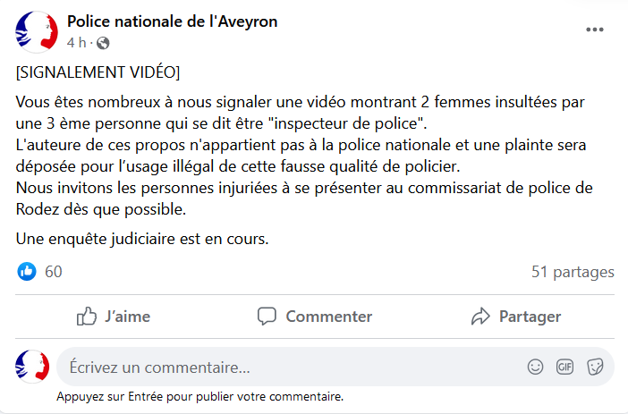 [Signalement vidéo]