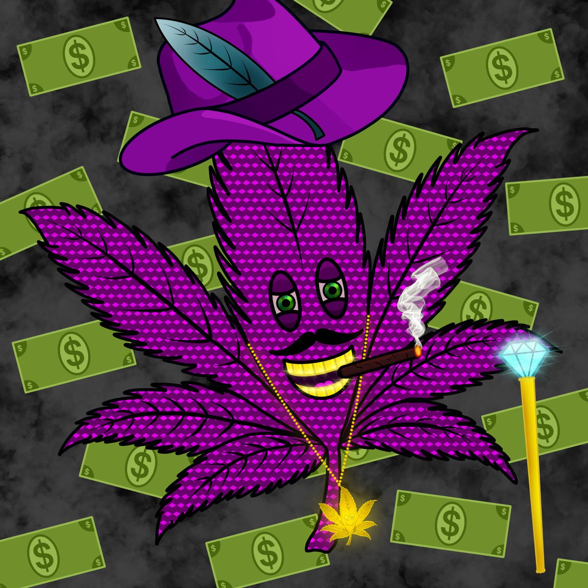 anthroweed's tweet photo. Thank you to @cuteaxolotl13 for buying Pimp Daddy Dank for .0071 ETH, everyone welcome our new holder &amp; check out their art!

#pimpart #pimpdrawing #pimpnft #weednft #danknfts #trippynft #moneynft #nftmoney #nftgold #goldnft #stonerart #cutedrawing #stonedtothebone #pimphat #weed https://t.co/ML6rJRPOdl