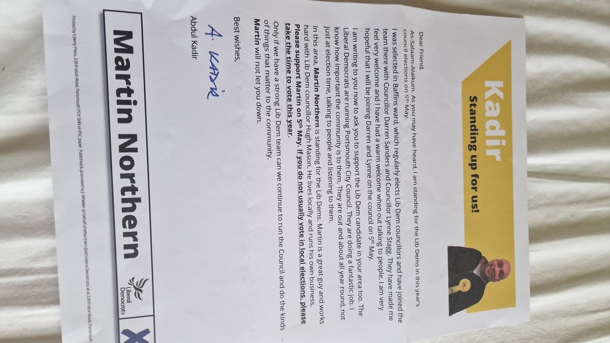 sundeeep09's tweet photo. @portsmouthld Please tell Abdul Kadir to not write to me. Appalling! https://t.co/qDXwkDuPbq