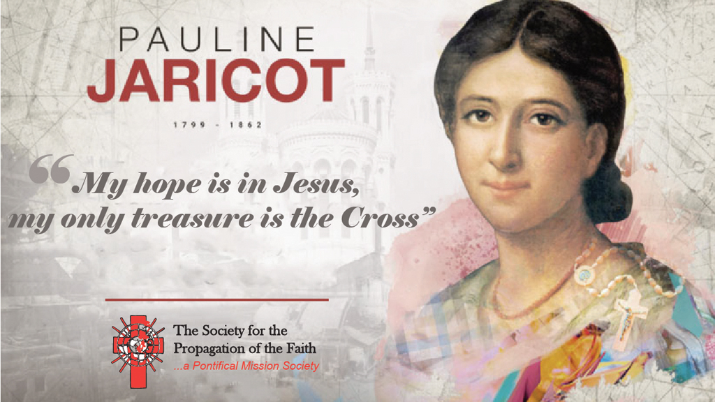 MissionOfficeSD's tweet photo. Happy Birthday to Us! 200 years ago the first of the Pope's mission societies was founded through the vision of #PaulineJaricot. Will you offer a gift today to continue her legacy of hope and love? #200Years #PopesMissionSocieties #LegacyOfHopeAndLove 
https://t.co/NTM5xxhLtC https://t.co/KH2lYQL6hn