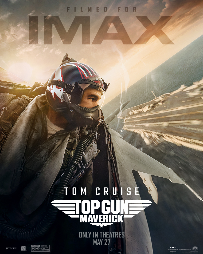 Top Gun Maverick Imax Poster