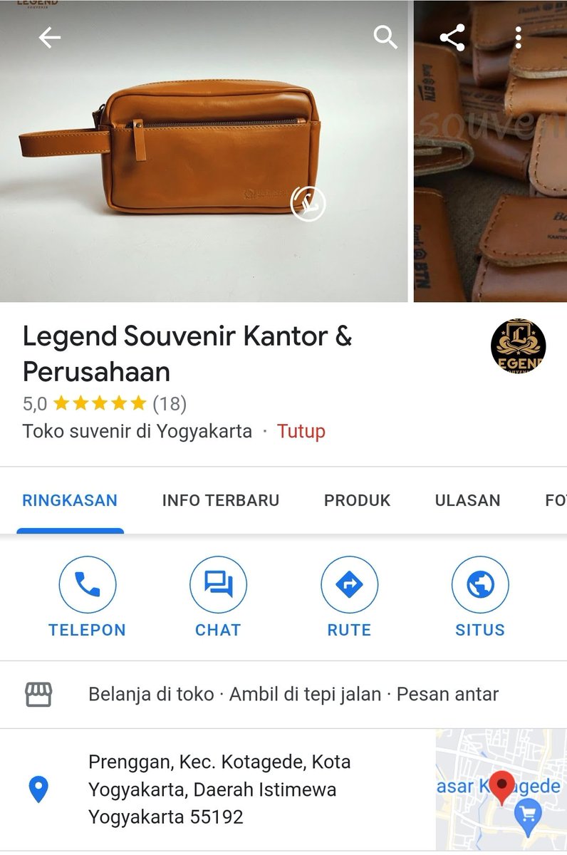 SouvenirLegend's tweet photo. HAI, perkenalkan profile Legend Souvenir.. klik tentang company profile kami! Makasih.
Legend Souvenir Kantor &amp; Perusahaan

Prenggan, Kec. Kotagede, Kota Yogyakarta, Daerah Istimewa Yogyakarta 55192
0812-3456-7982
 https://t.co/BCOoxLYSb8 https://t.co/QMmOt2aFMJ