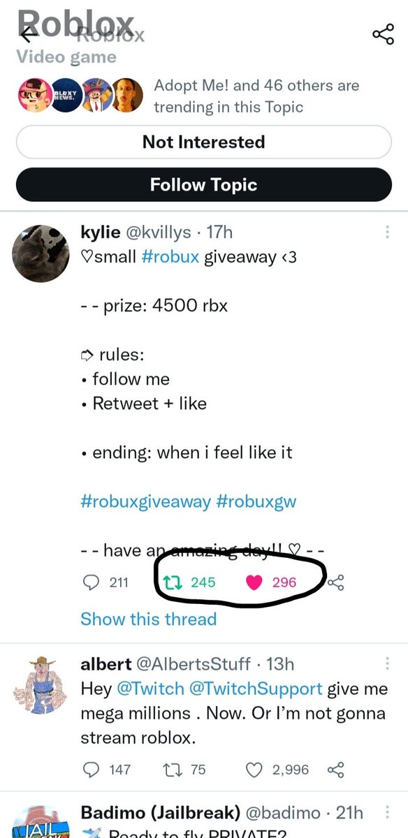 JenniferKrolik1's tweet photo. @kvillys Done! Here's proof also this is my username KalijahOTP<3 https://t.co/lfXjIRoGq6