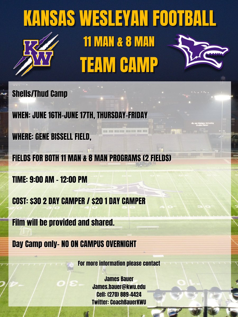Great opportunity to get better for Salina area teams!! Coaches reach out if you’re interested!