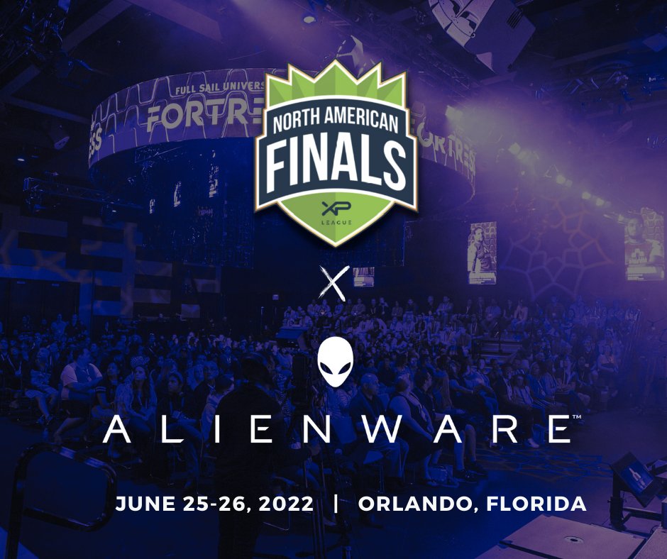 XPLeague's tweet photo. We are proud to announce our 2022 North
American Finals equipment partner, Dell Alienware!
Alienware desktops are trusted by gamers,
esports teams and tournament organizers across
the world to deliver elite performance and stability. 

#XPLNAF2022
#Alienware
#DellComputers https://t.co/iRddphq14L