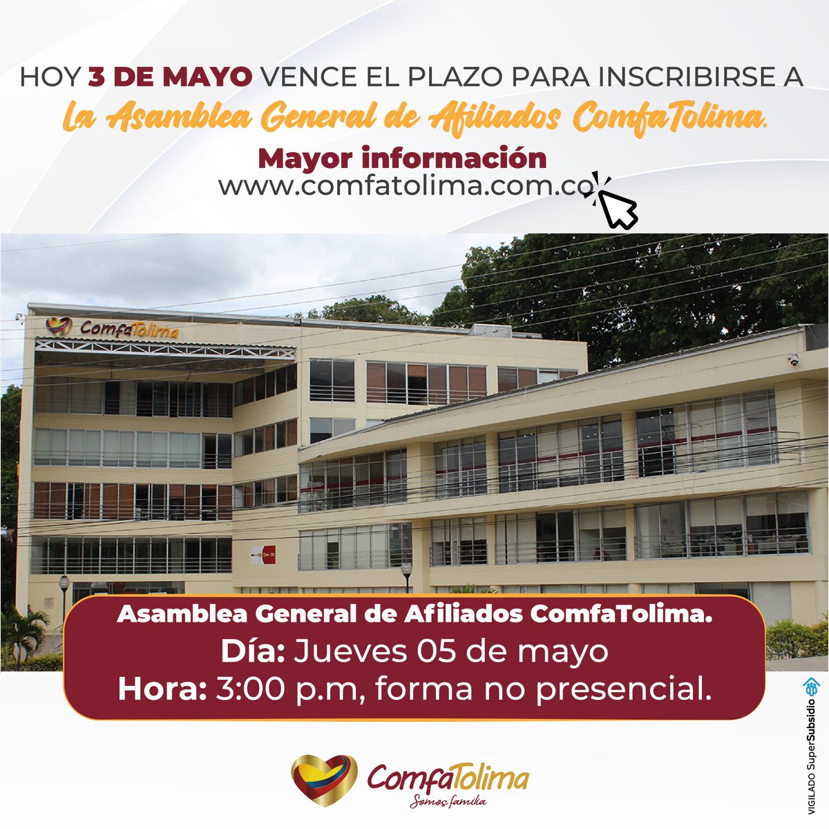 Comfatolima tweet media