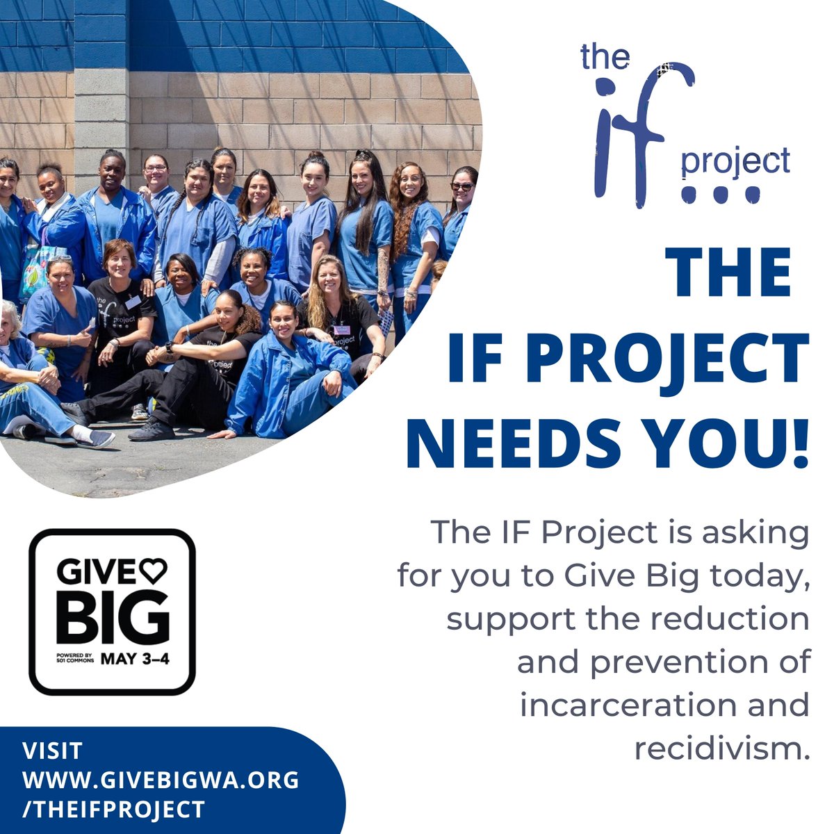 TheIfProject's tweet photo. Give Big is here! 
Go to  https://t.co/kZU5GBFeBY
to access the IF Project's Give Big Campaign.
#yourstorymatters https://t.co/pt0iHzYjSH
