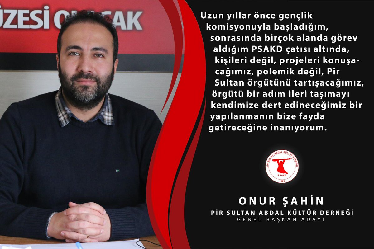 #PirSultanAbdal #PSAKD #GenelKurul #GenelBaşkanAdayı #OnurŞahin #Aleviyim #Serçeşme #HacıBektaşVeli #Bektaşi #Kızılbaş #Aleviyiz #Aleviler #Alevi #Sivas #Çorum #Maraş #Malatya #İstanbul #Ankara #İzmir