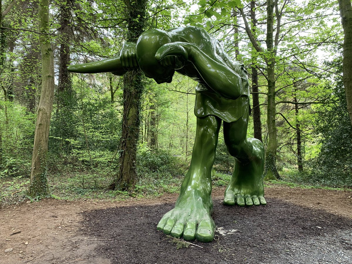 Maidenbelfast's tweet photo. Look what I stumbled across in #hillsborough forest park. Who, what, where (exactly) why and when? Hear more on Good Morning Ulster on ⁦@bbcradioulster⁩ @BBCSounds⁩ https://t.co/icltp8lCkp