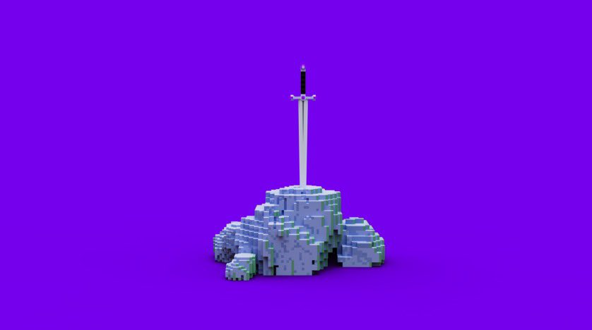 propertys_nft's tweet photo. This sword can only be put to task if there is a most dire state of emergency.

But be wise, be cautious... it is most certainly double-edged ⚔️ 

Look out for more sneak peeks of our Voxel Collection this week 🔥 #PushingPropertys https://t.co/gqQtMvG1xy