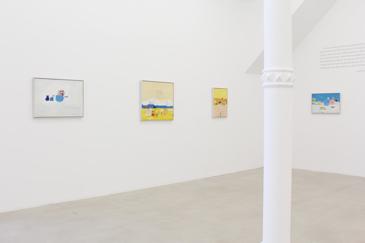 AlexandreGallry's tweet photo. Included among a minority of women artists in the #AbstractExpressionism movement and in the New York School of the 1950s and 60s, #EdithSchloss was a bold—and at times brash— presence in the art world. Edith Schloss: Blue Italian Skies Above is on view through June 4. https://t.co/LFafr83XoO