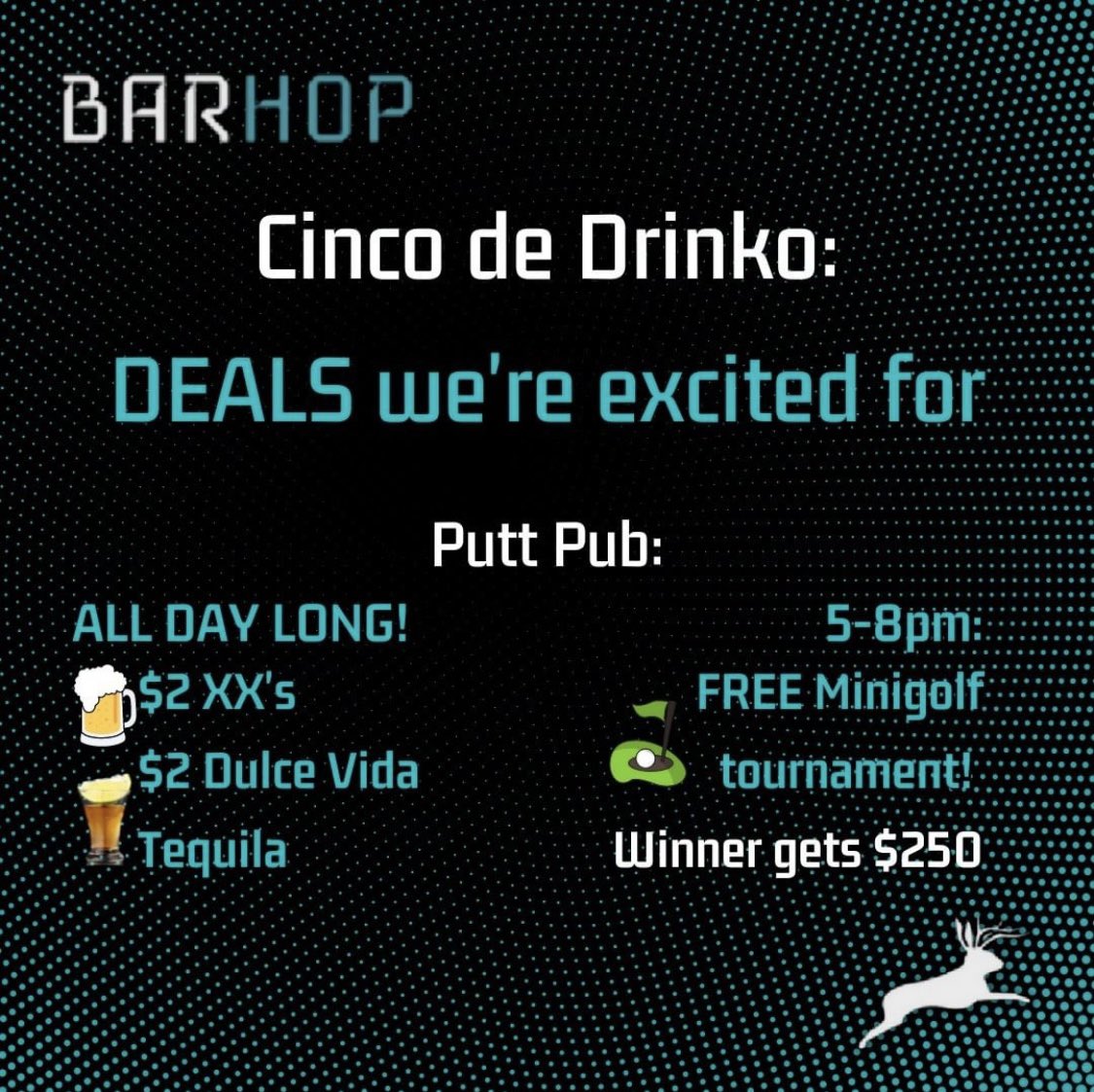 #CincodeDrinko is approaching 👀 Still looking for plans for the holiday dedicated to Tacos and Tequila?! We got you 🍻 These are some of the deals we’re most excited for in #SanMarcos this Thursday! #LinkUpDrinkUp #CincoDeMayo #smtx #txst