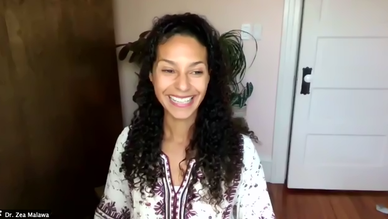 EconomicSecProj's tweet photo. Our #CashAsCare discussion begins! 

Dr. Zea: "If we want to talk about mothers, we need to talk about the mother of this work, which is, Dr. @aisha_nyandoro, who really normalized this idea that it's OK to give black women unrestricted cash, especially when they are parenting." https://t.co/3j6tLzm3Yf