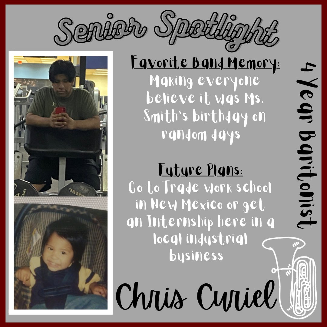 SENIOR SPOTLIGHT// CHRIS CURIEL
