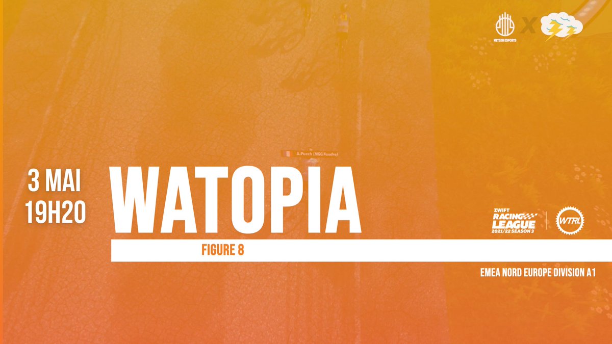 On est mardi, c'est #ZwiftRacingLeague !

On se donne rdv dans qq mins pour la ! 🏆🚴

#ZRL #Zwift #ZwiftRacing #eCyclingteam

Twitch 👉 bit.ly/2RO228l
YouTube 👉 bit.ly/35N7eU8
