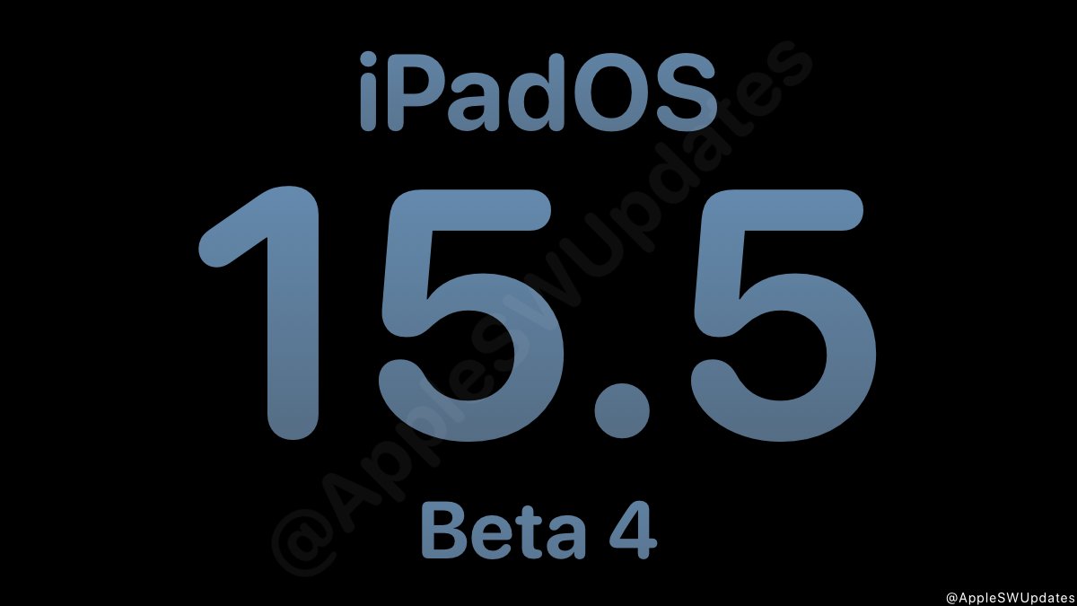 iSWUpdates's tweet photo. iPadOS 15.5 Dev Beta 4 (19F5070b) has been released. #iPadOS155 #iPadOS155DevBeta4 #iPadOS155Beta4 https://t.co/fpkrnxBrs5