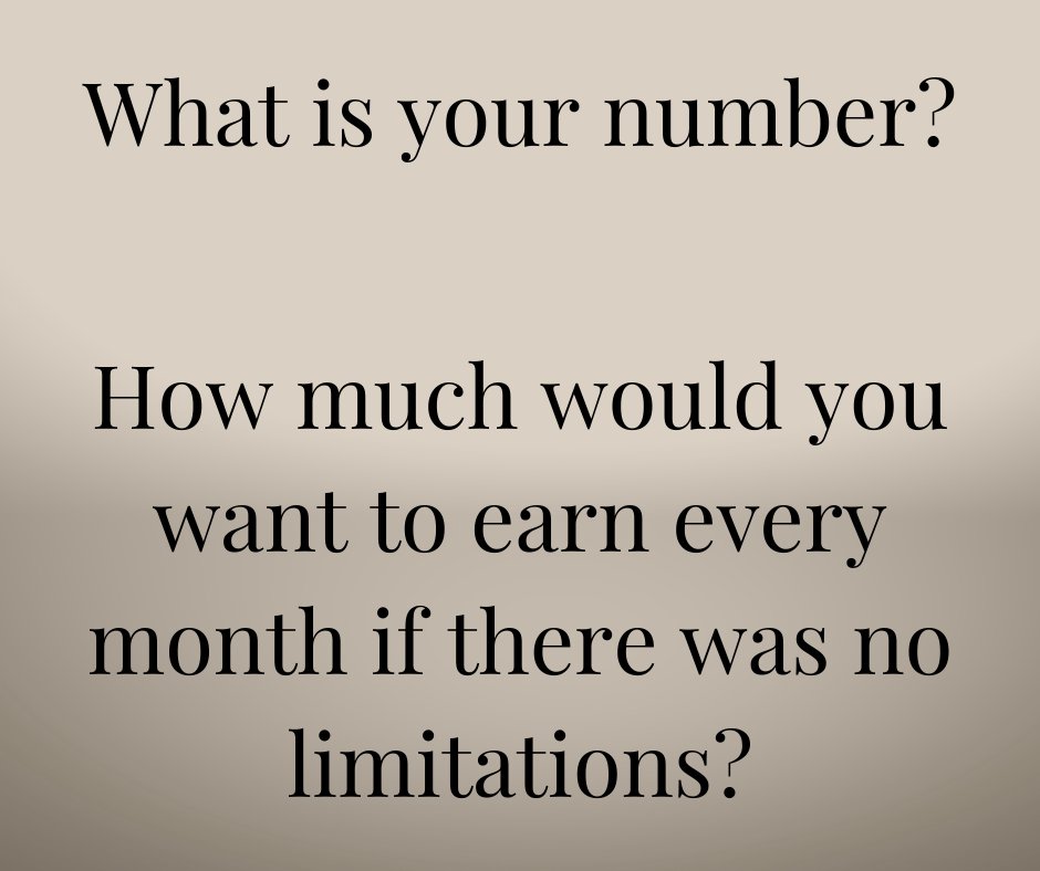 JayandCarole1's tweet photo. What is your number? How much would you want to earn every month if there was no limitations? . . . #changeyourlifenow #yourownboss #liveonpurpose https://t.co/Bve2wOtZrr