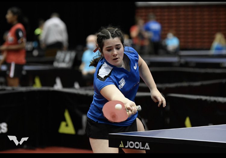 OfficialJTTA's tweet photo. @OfficialJTTA Hannah has just finished at the @WTTGlobal event in Linz. 3 wins and 3 defeats. Hannah reached the last 32 of the U15 events. Losses to the semi finalists from India and South Korea.
Thanks to @TeesSport1 @1FoundationJsy @AltairLimited @JerseySport https://t.co/eUAPZIcqmz
