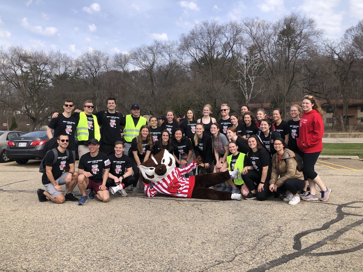 Bucky's race for rehab was a huge success this year! It was a beautiful day to be active and raise some money for the pro bono program and body donor ceremony!