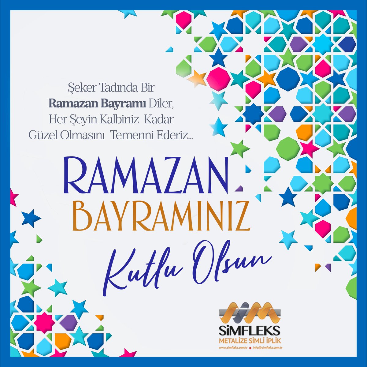 SimfleksTekstil's tweet photo. Şeker tadında bir bayram dileriz ❤️🤍❤️🤍 https://t.co/i3kKNg2PGx