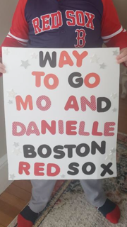 CREST welcomed our first therapy dog team, (MO) and handler, Danielle Lambert, Lifeways Clinician, a full year ago!  Happy 1-year anniversary Mo! Enjoy your celebration tonight at Fenway Park~