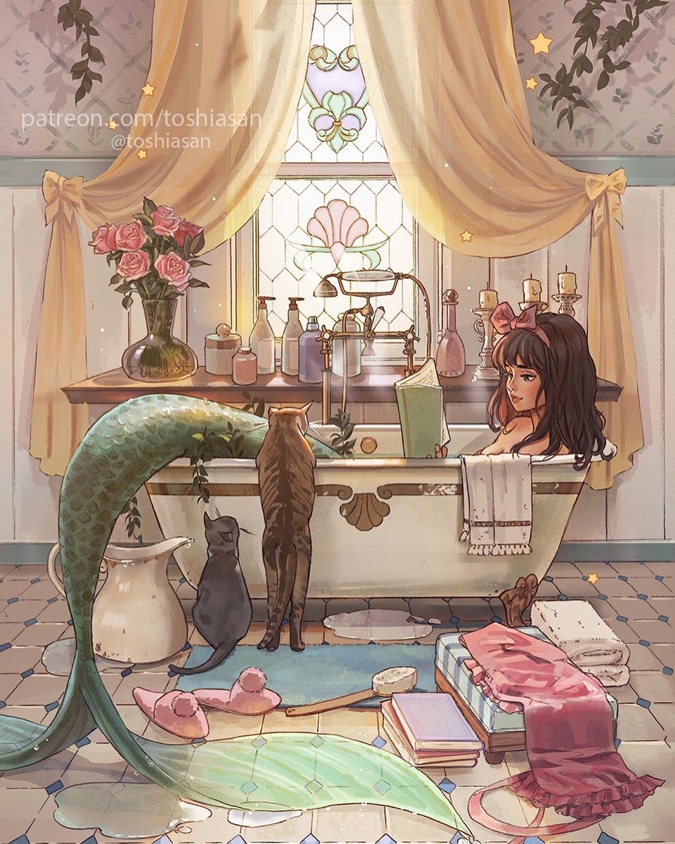 Toshia_San_art's tweet photo. Mermay https://t.co/aKts6N25rc