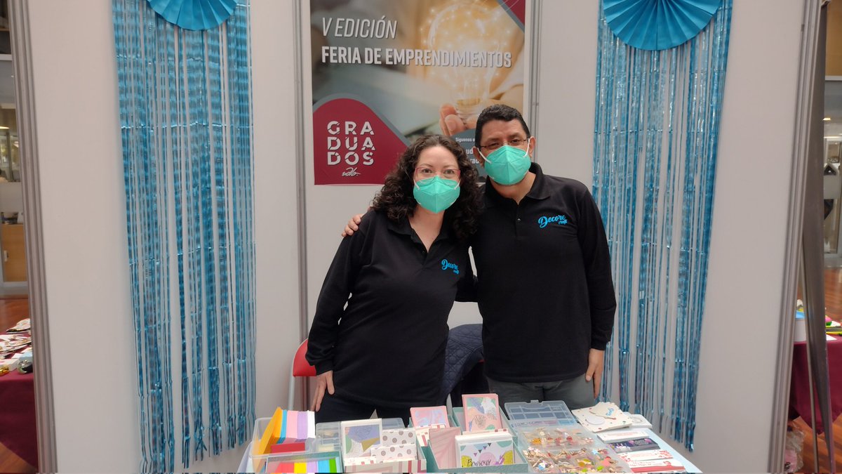 UDLAEcuador's tweet photo. #GraduadosUDLA | Comenzamos la "V Feria de #Emprendimientos" de nuestro #OrgulloUDLA. En esta iniciativa encontrarás diferentes #negocios creados por exestudiantes de la universidad. ¡Te esperamos hoy en #GranadosUDLA hasta las 16h00 y el jueves de 10h00 a 16h00 en #UDLAPark! https://t.co/p0Q8XtZmAE