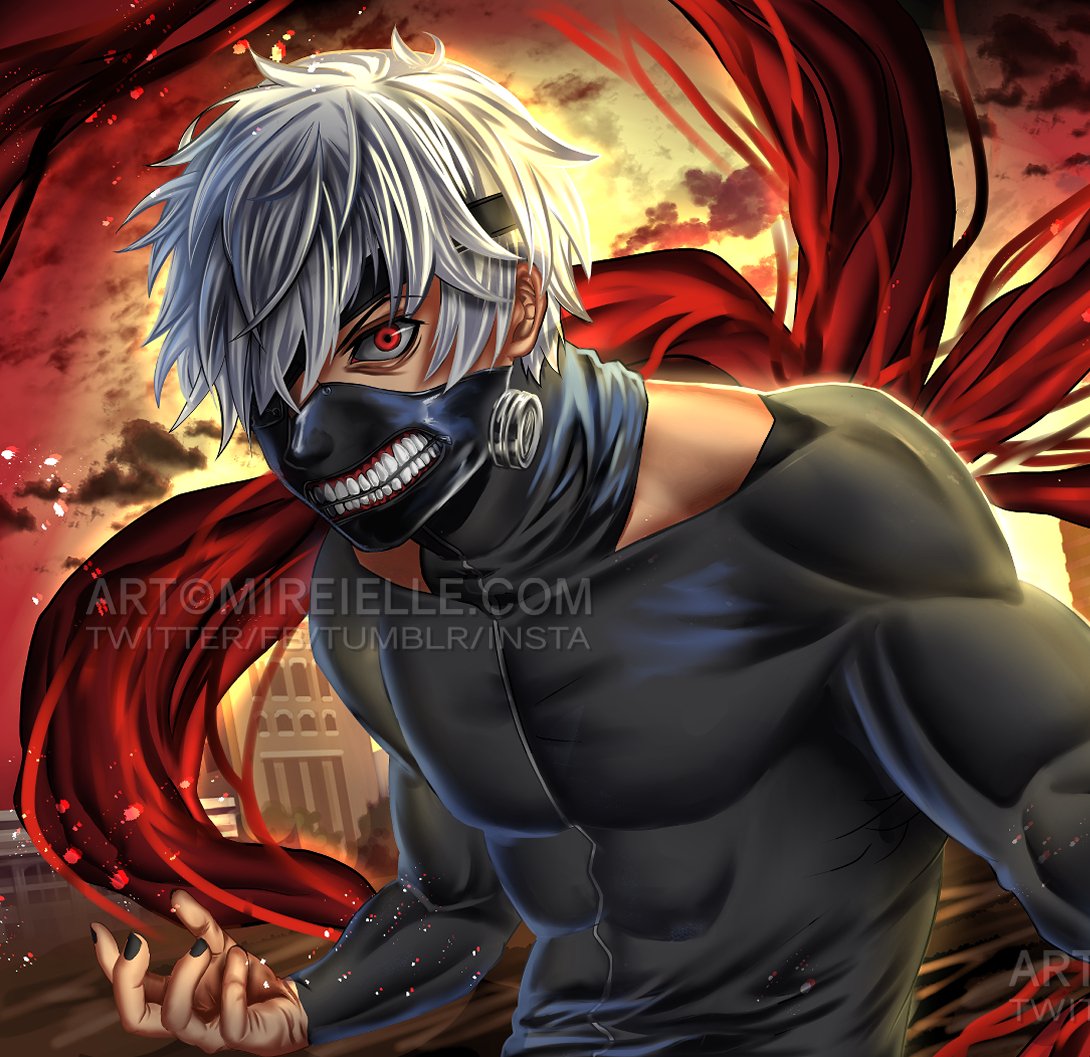 GinmaART's tweet photo. Ken Kenaki #tokyughoul #kenaki https://t.co/M1j3YZl96Y