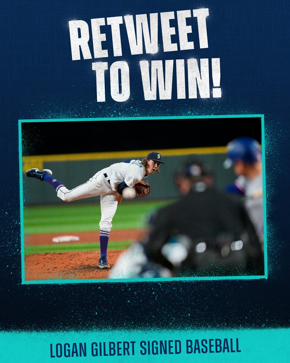 Seattle Mariners (@mariners) on Twitter photo ⚾ RT TO WIN ⚾
Add April’s AL Pitcher of the Month to your collection! Just smash that retweet button for a chance to win a signed baseball from <a href="/logangilbert22/">Logan Gilbert</a>! #SeaUsRise ⚾ RT TO WIN ⚾
Add April’s AL Pitcher of the Month to your collection! Just smash that retweet button for a chance to win a signed baseball from <a href="/logangilbert22/">Logan Gilbert</a>! #SeaUsRise