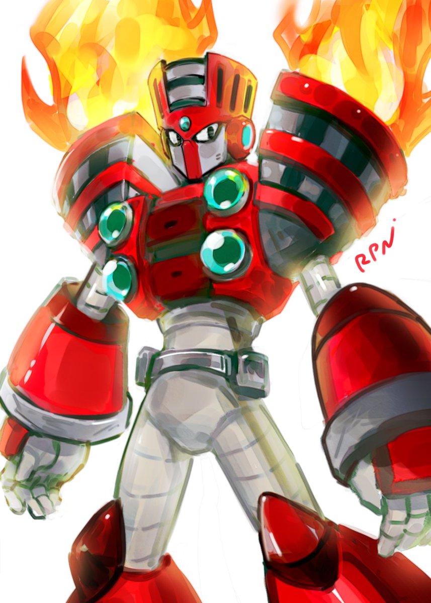 ROPUNiNG_p's tweet photo. 토치맨! 
#rockman11 #megaman11 #torchman https://t.co/tupzvfbb8c