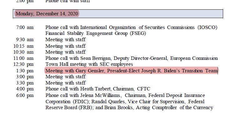 Leerzeit's tweet photo. The more intriguing question is how much taxpayer money @GaryGensler  is wasting to cover up his role in the Clayton-Hinman tenure. Gensler spoke with Clayton at least 6 times. Just before Hinmans speech &amp; just before Clayton filed the lawsuit against Ripple. https://t.co/4a3wZpUZRH