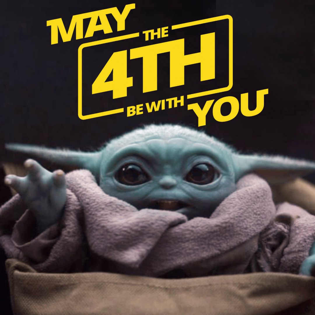 ✨ Star Wars Day tomorrow... We'd love to see your t-shirts for May the 4th Be With You, but please leave masks and lightsabers at home! ✨
