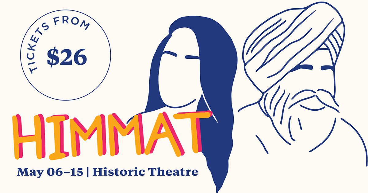 The Cultch (@thecultch) on Twitter photo <a href="/Conspiracy_Now/">Theatre Conspiracy</a>'s 𝐻𝑖𝑚𝑚𝑎𝑡 opens this Friday at our Historic Theatre!
Don't miss this world premiere: thecultch.com/event/himmat
🖊️ Illustration by Simranpreet Anand
Performed in Punjabi and English
// ਪੰਜਾਬੀ ਅਤੇ ਅੰਗਰੇਜ਼ੀ ਵਿੱਚ ਪ੍ਰਦਰਸ਼ਨੀ
#theatre #worldpremiere <a href="/Conspiracy_Now/">Theatre Conspiracy</a>'s 𝐻𝑖𝑚𝑚𝑎𝑡 opens this Friday at our Historic Theatre!
Don't miss this world premiere: thecultch.com/event/himmat
🖊️ Illustration by Simranpreet Anand
Performed in Punjabi and English
// ਪੰਜਾਬੀ ਅਤੇ ਅੰਗਰੇਜ਼ੀ ਵਿੱਚ ਪ੍ਰਦਰਸ਼ਨੀ
#theatre #worldpremiere