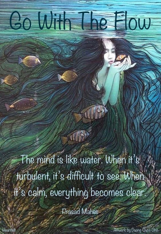 larry_yoke's tweet photo. This meme speaks loudly to those in great distress. Things will eventually calm down to where we can see life in its true clarity. Swimming against life's strong currents only makes us tired. Best to simply go with the flow...
 
#GoWithTheFlow #GoodQuote #SpreadCalm https://t.co/Xo0MNWpsow