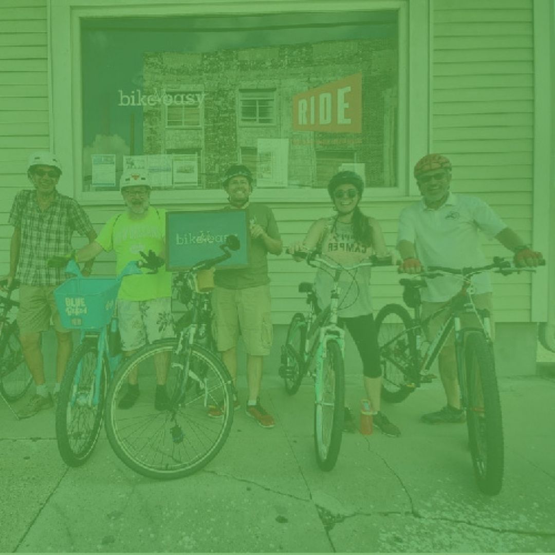 Bike Easy Membership is Education! And for us, that means teaching people of all ages and abilities how to safely bike, walk, and drive in Greater New Orleans.  
Donate today: givenola.org/bike-easy
#supportlocal #supportnola #bikenola