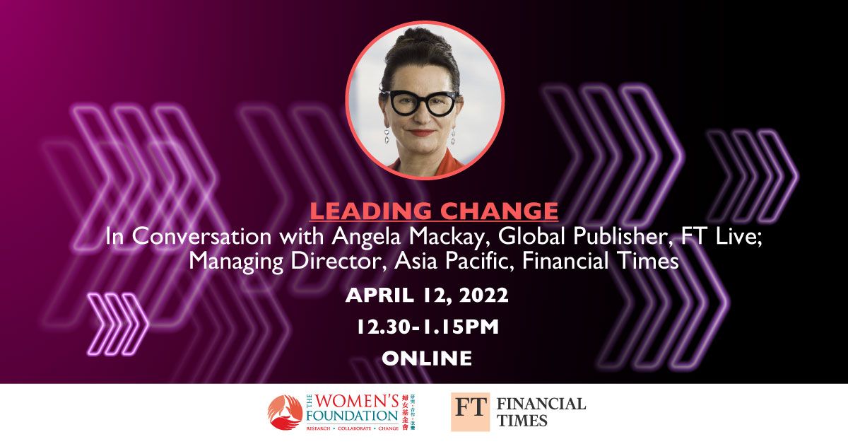 Our board member and APAC Managing Director Angela Mackay joined a fireside chat hosted by <a href="/TWFHK/">The Women's Foundation 婦女基金會</a> to share her thoughts on effective leadership, the importance of DEI and board diversity in Asia. You can watch the recording here: youtube.com/watch?v=E04meE…