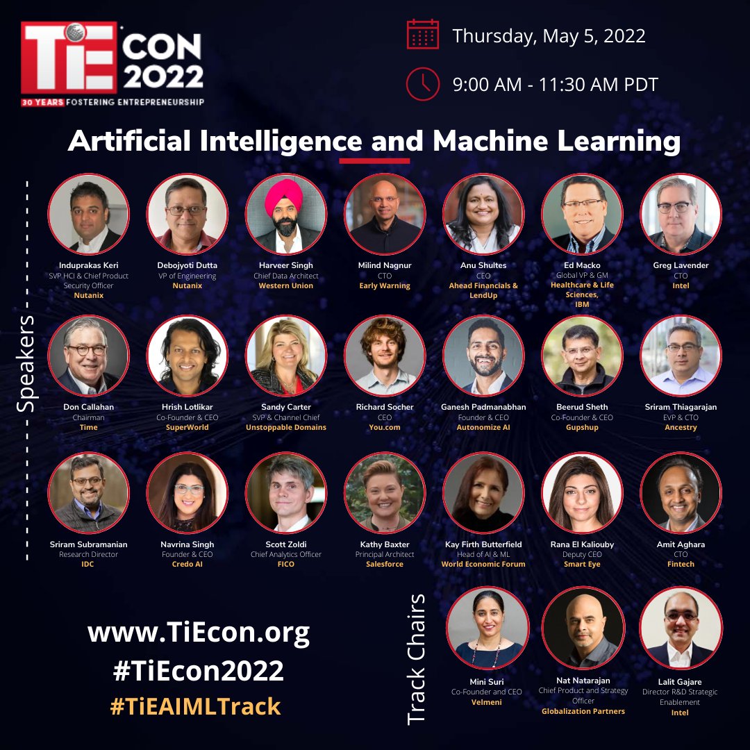 @HrishLotlikar, Co-Founder/CEO @SuperWorldApp to speak  <a href="/TiEcon/">TiEcon 2024</a> tomorrow for #TiEAIMLTrack on 05-May-2022 at 10:00 AM Register bit.ly/3MlRZkL <a href="/ms02672/">Mini</a> <a href="/NatNatarajan01/">Nat Natarajan</a> <a href="/tiesv/">TiE Silicon Valley</a> <a href="/sanjivvmore/">Sanjiv Moré</a> <a href="/tievish/">vish mishra</a> <a href="/DiptyDesai/">Dipty Desai</a> <a href="/aakela/">Anand Akela</a> <a href="/VasudhaBPaul/">VasudhaBPaul</a> <a href="/soniya_ahuja/">Soniya.eth ©® 🚀NFT NYC Speaker 🌍 NFT Expoverse</a> <a href="/vshukl/">V Shukla</a> <a href="/DarshanaN/">Dr Darshana Nadkarni</a>