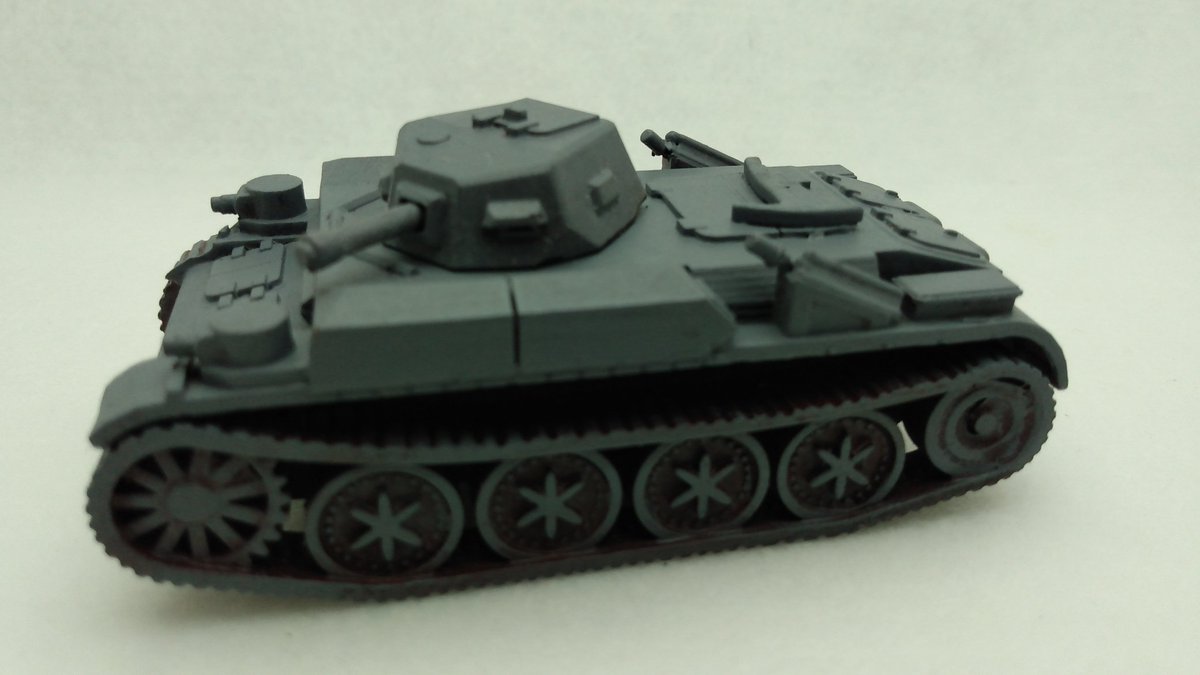 MiniMiliChannel's tweet photo. #Day6 #Hobbystreak #Flammpanzer #German #WW2 #28mm #156Scale #Warmonger #Wargaming #Axis #Model added that Uniform grey from @thearmypainter https://t.co/gGAgXzrHVk