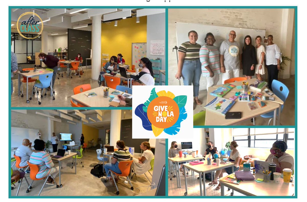 AfterCLASSNola's tweet photo. Your donation will help us continue to support local teachers. 
https://t.co/6ppWbN9szq 
We appreciate your generosity!
⬆️🍎
#elevateteaching #empowerteachers #supportteachers #teachercommunity #education #GiveNOLA #GiveNOLADay #GiveNOLADay2022 https://t.co/sfpCxlMwHc