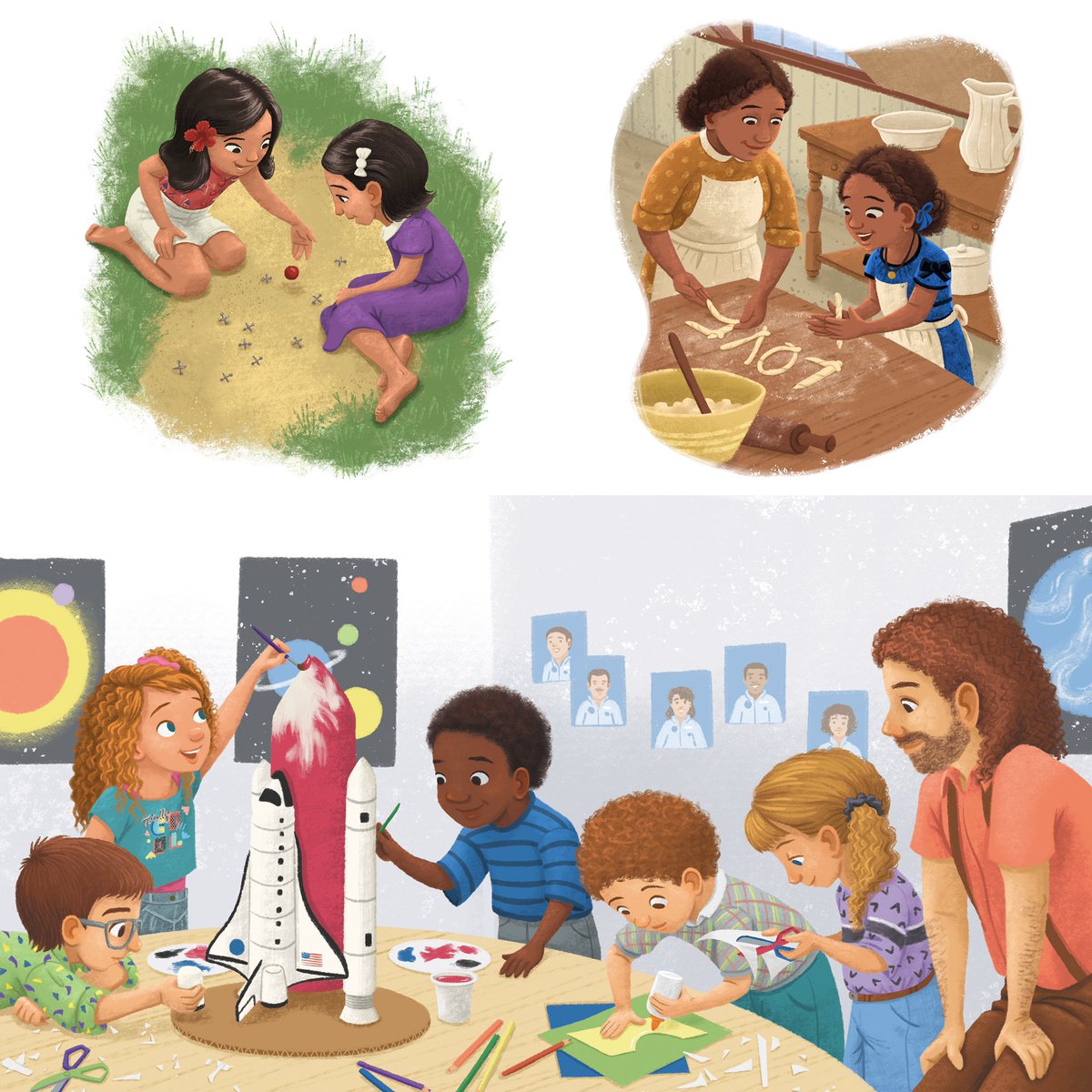 laurengallegos's tweet photo. Happy Book Birthday to TIME FOR SCHOOL (American Girl) by Little Golden Books/@penguinrandom, which is out today!! @the_cat_agency https://t.co/EErcTIR1zD