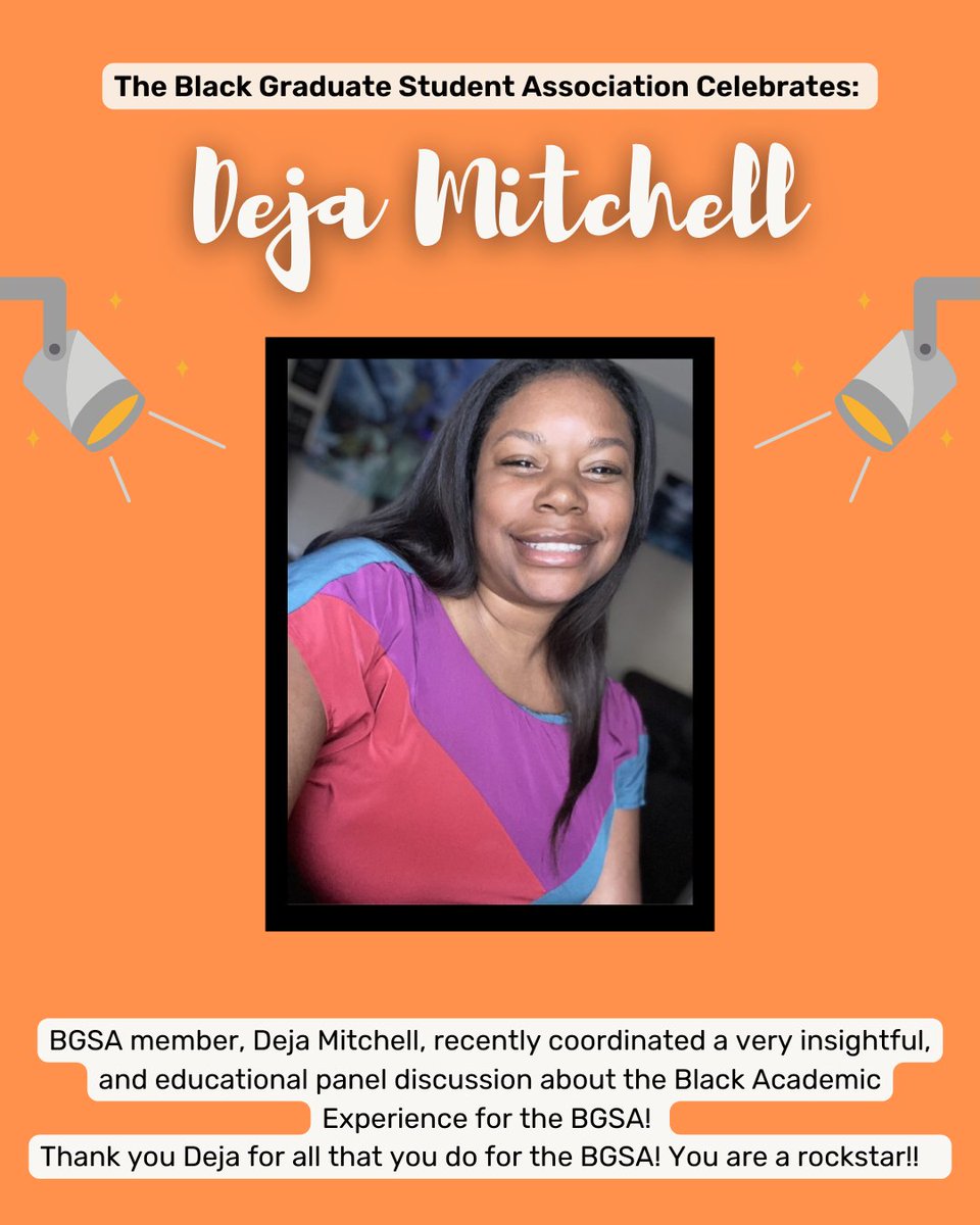 Huge shout-out to everyone included in this weeks BGSA Member Spotlight! 

You’re dedication to your Graduate College studies and passion for improving the black academic experience is inspiring! 

Thank you all for everything you do for the OSU Community! #blackexcellence ✊🏽