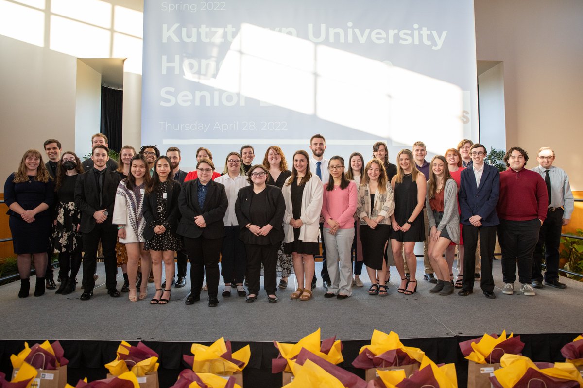 kutztownhonors's tweet photo. Congrats to all of our upcoming Honors Graduates! It was a pleasure to celebrate you all on Thursday. See you at commencement! https://t.co/eP1MoS86xz
