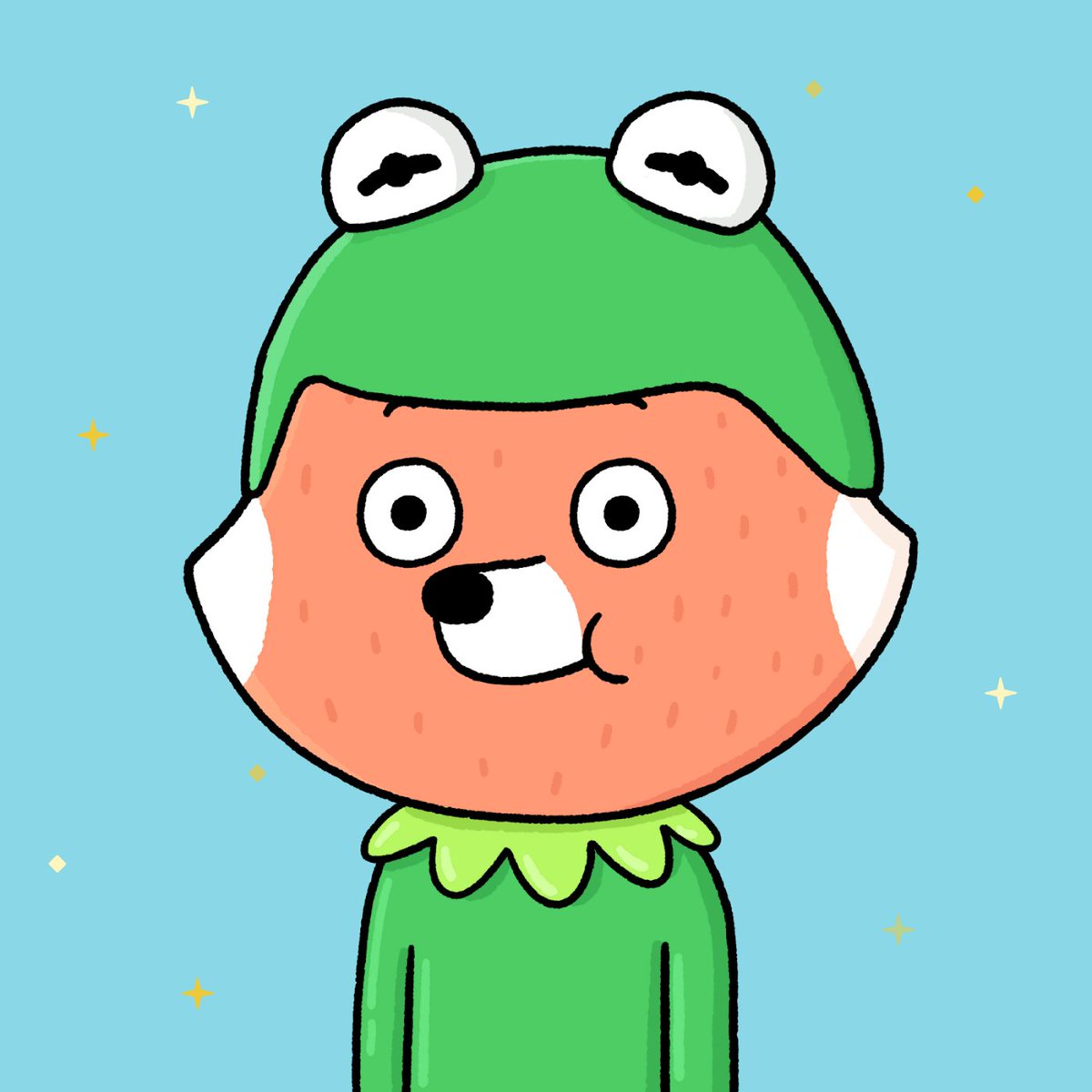ShadowQuest_NFT's tweet photo. The creatures of the Midsurin Forest have adapted to survival in many ways. This cunning @foxfamnft tried to disguise itself as a harmless frog but our warriors so saw right through it. 

Needless to stay, they captured it and brought it back to the #Emporium! https://t.co/mlhbMGJKaL