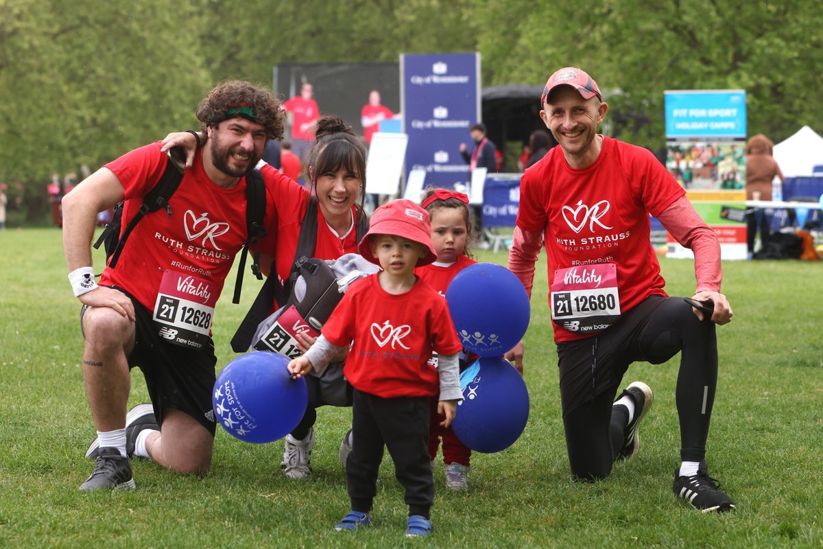 RuthStraussFdn's tweet photo. A truly magical day π
#RunforRuth #RedforRuth #FamilyFirst https://t.co/6BnUc6ORjB