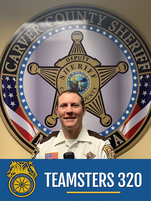 IBT_320's tweet photo. Teamsters Celebrate National Correctional Officers Week 2022! Alex Stern has been a Correctional Officer with Carver County since 2008 and during that time he has been a member of #Teamsters Local 320. Alex will become the second union steward for his bargaining unit. @Teamsters https://t.co/3xCDKhD8gc