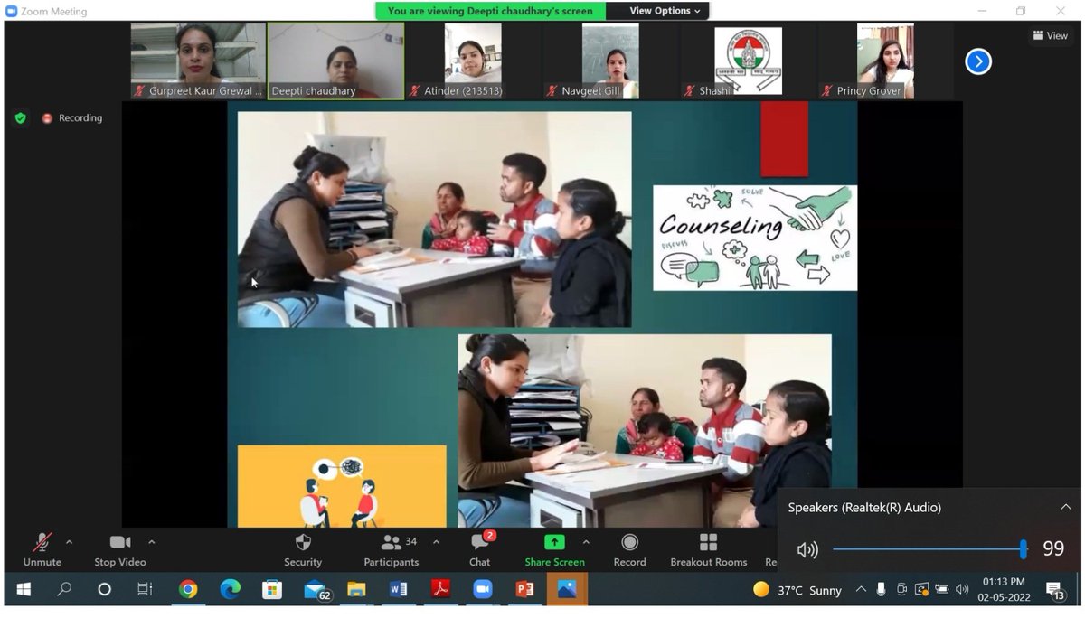kmviic's tweet photo. Department of Biotechnology in association with KMV IIC organised workshop on Genetic Counseling and Career opportunities in India @abhayjere @mhrd_innovation @EduMinOfIndia @DwivediAtima @rashmi_3a https://t.co/aWcbp2gwR2