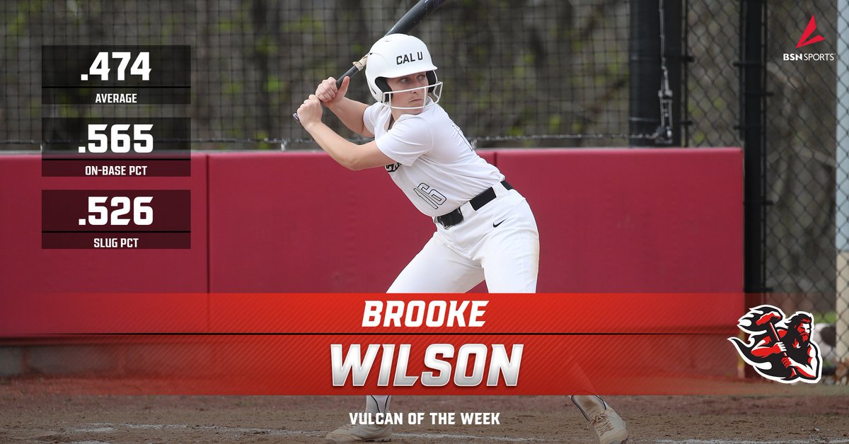 calvulcans's tweet photo. Congrats to our latest Vulcans of the Week: Mike Landry (@CALU_baseball) and Brooke Wilson (@CALU_softball)!

Visit https://t.co/EA6TL8F35o to read about their performances https://t.co/KxWIubGZWQ