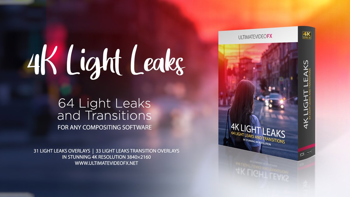 ⭐️ 64 4K LIGHT LEAKS AND TRANSITION
Create natural light leaks directly in your video!

>>> bit.ly/385k6G5

#videohive #envato #aftereffects #motiongraphics  #envatomarket #motiondesign #animation #envatomarketplace #premierepro #video #videoproduction #template #wedding