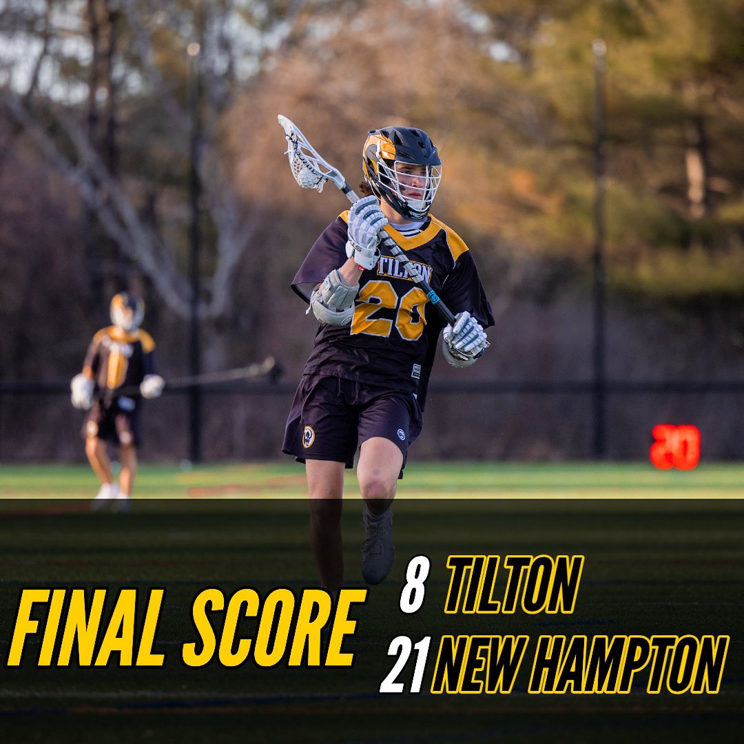 Final score from last evening. Rams battled hard in the rain against a strong Huskies squad. Back on the road Wednesday vs Hebron!